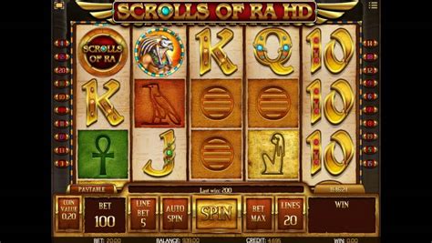 Scrolls Of Ra Hd 888 Casino